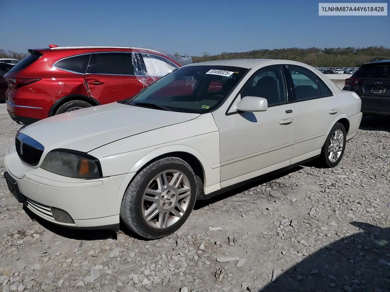2004 Lincoln Ls VIN: 1LNHM87A44Y618428 Lot: 53490025