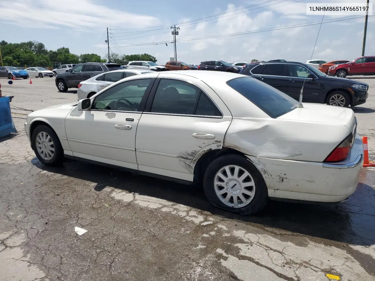 2004 Lincoln Ls VIN: 1LNHM86S14Y665197 Lot: 57824965