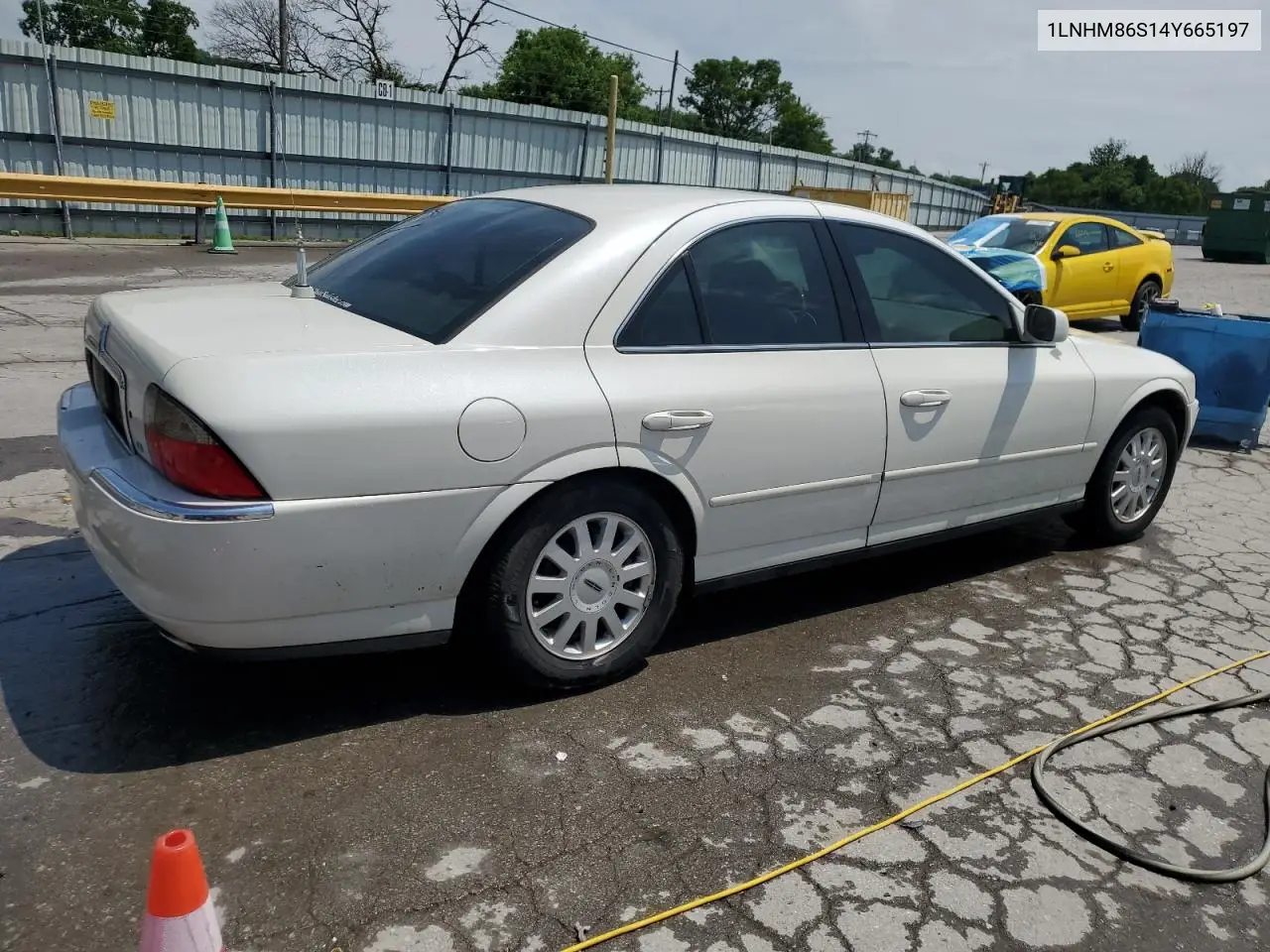 2004 Lincoln Ls VIN: 1LNHM86S14Y665197 Lot: 57824965