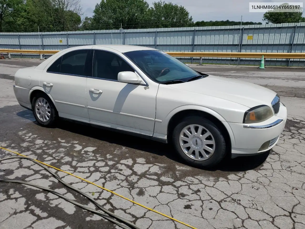 2004 Lincoln Ls VIN: 1LNHM86S14Y665197 Lot: 57824965