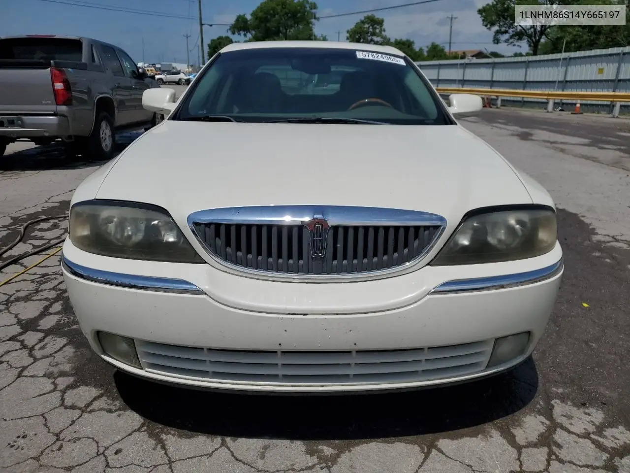 2004 Lincoln Ls VIN: 1LNHM86S14Y665197 Lot: 57824965