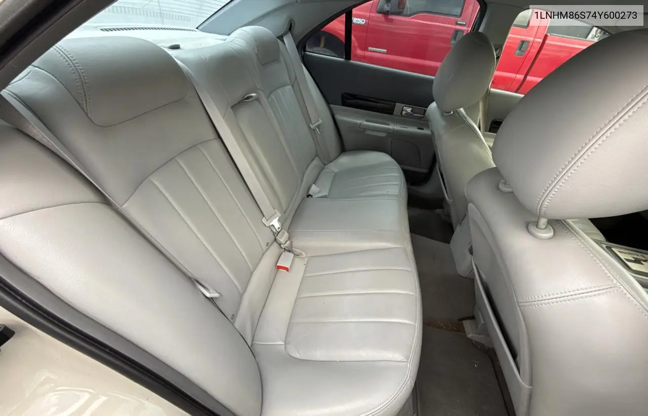 2004 Lincoln Ls VIN: 1LNHM86S74Y600273 Lot: 63661135