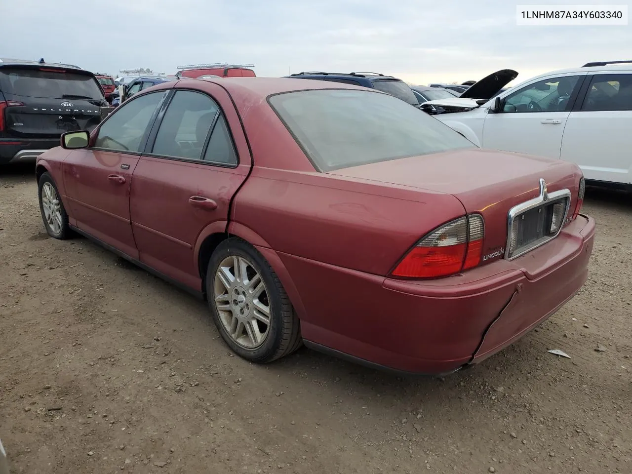 2004 Lincoln Ls VIN: 1LNHM87A34Y603340 Lot: 87766115