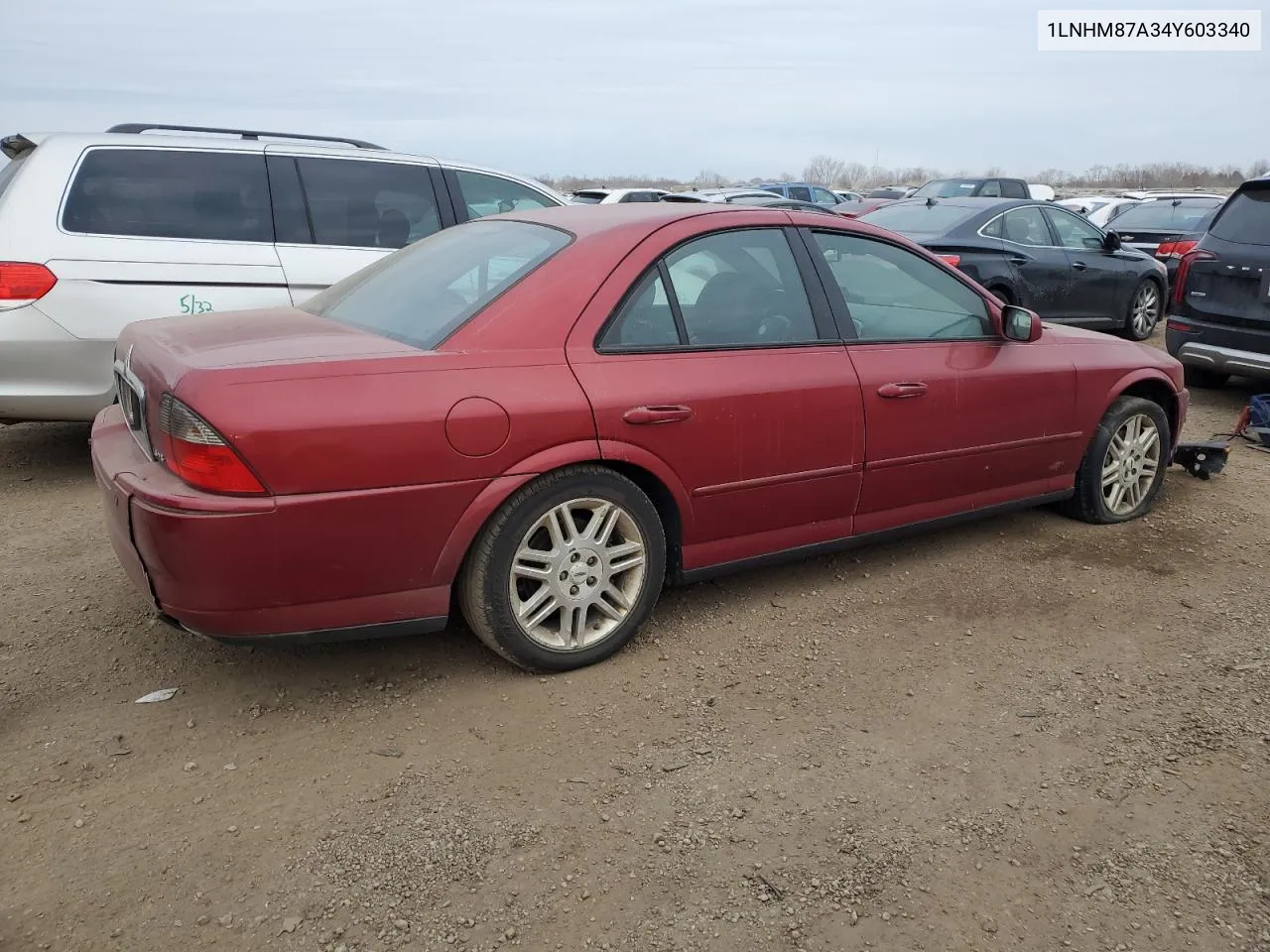 2004 Lincoln Ls VIN: 1LNHM87A34Y603340 Lot: 87766115