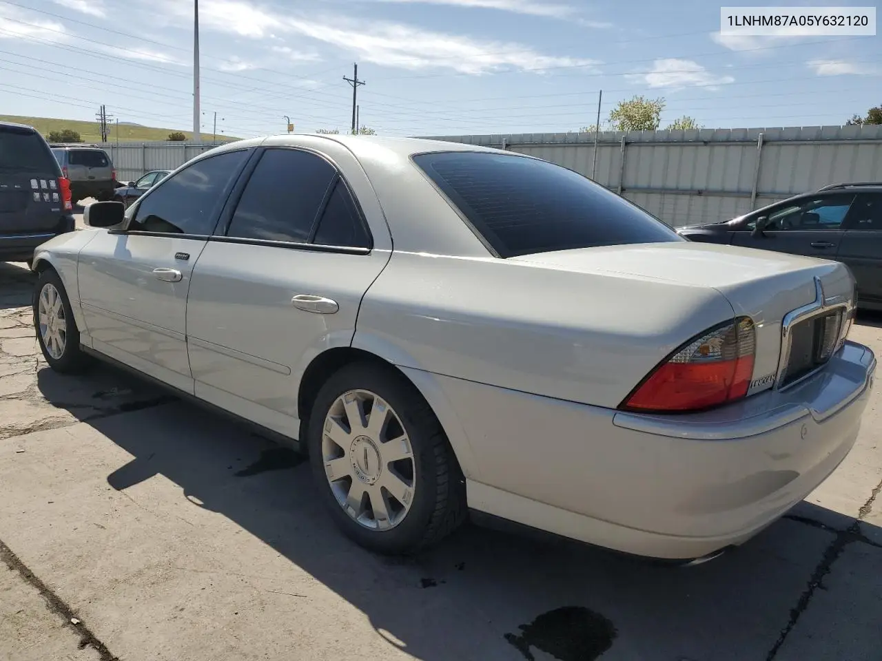 2005 Lincoln Ls VIN: 1LNHM87A05Y632120 Lot: 52541835