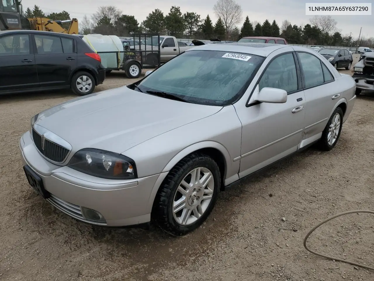 2005 Lincoln Ls VIN: 1LNHM87A65Y637290 Lot: 52963045