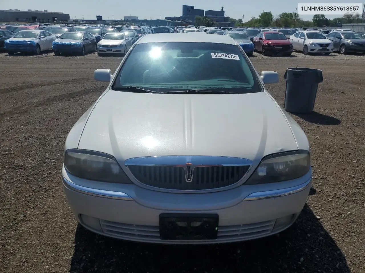 2005 Lincoln Ls VIN: 1LNHM86S35Y618657 Lot: 55314275