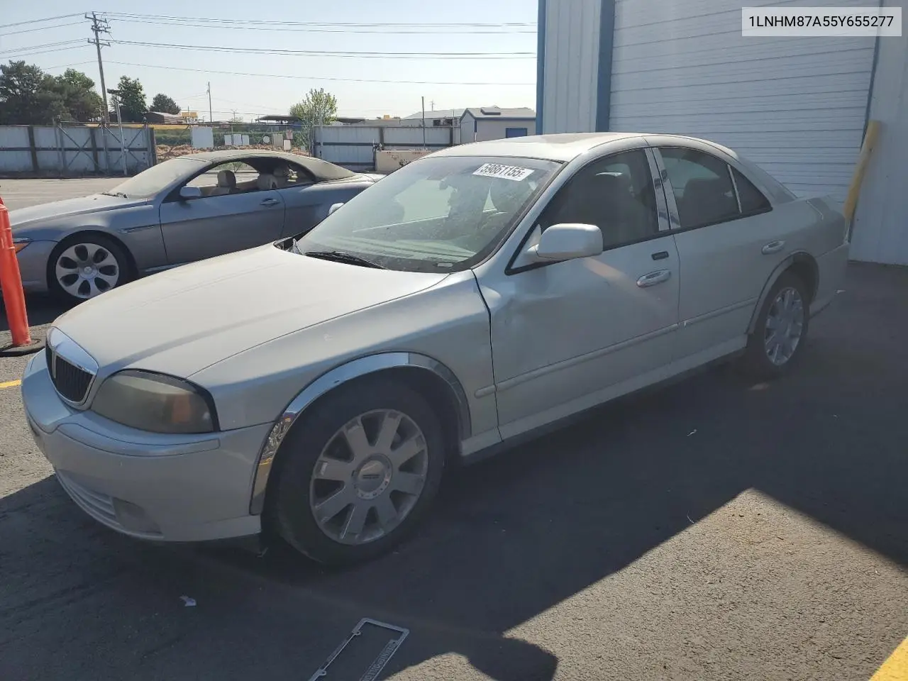 2005 Lincoln Ls VIN: 1LNHM87A55Y655277 Lot: 59861155