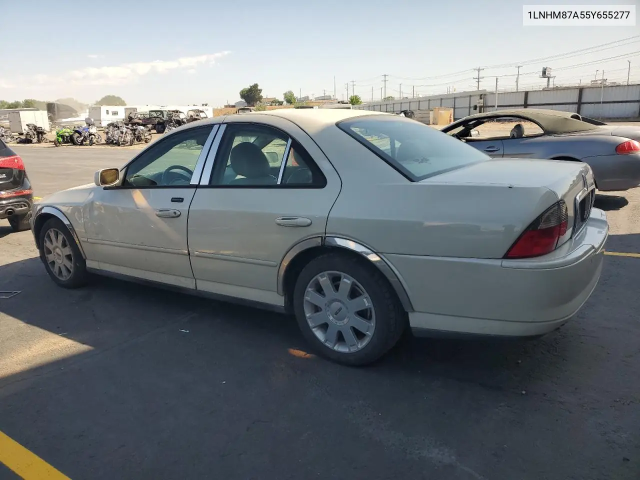 2005 Lincoln Ls VIN: 1LNHM87A55Y655277 Lot: 59861155