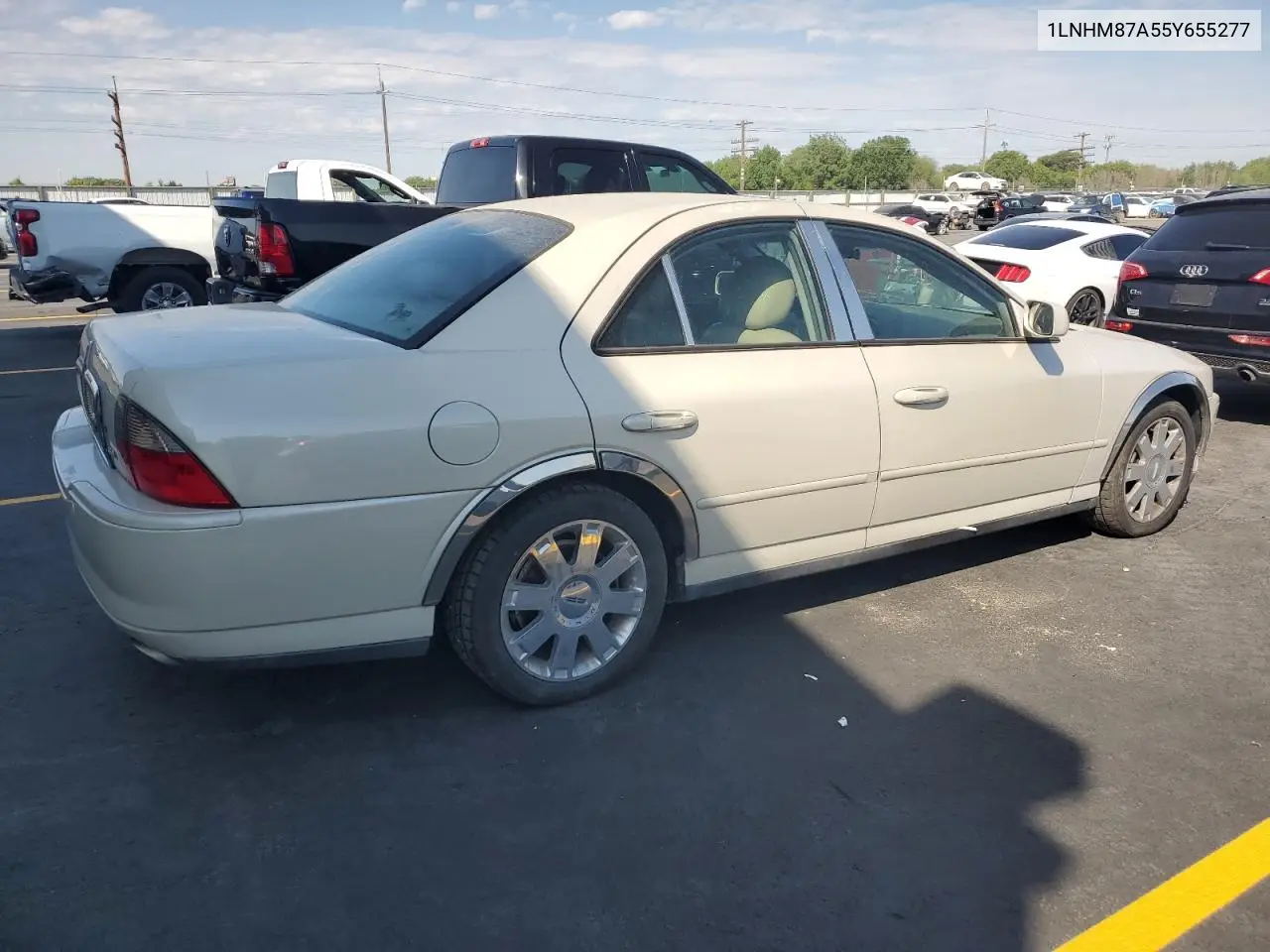 2005 Lincoln Ls VIN: 1LNHM87A55Y655277 Lot: 59861155