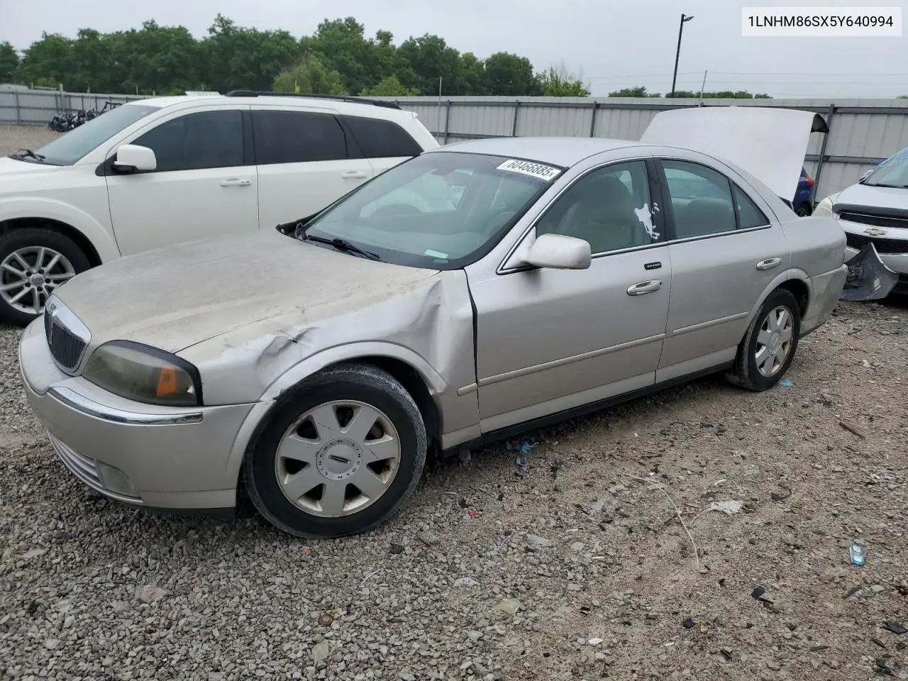 2005 Lincoln Ls VIN: 1LNHM86SX5Y640994 Lot: 60466885
