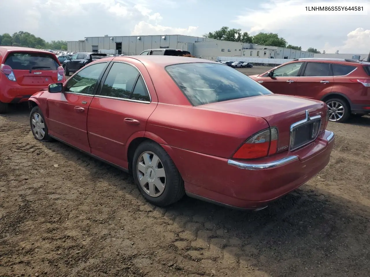 2005 Lincoln Ls VIN: 1LNHM86S55Y644581 Lot: 60934215