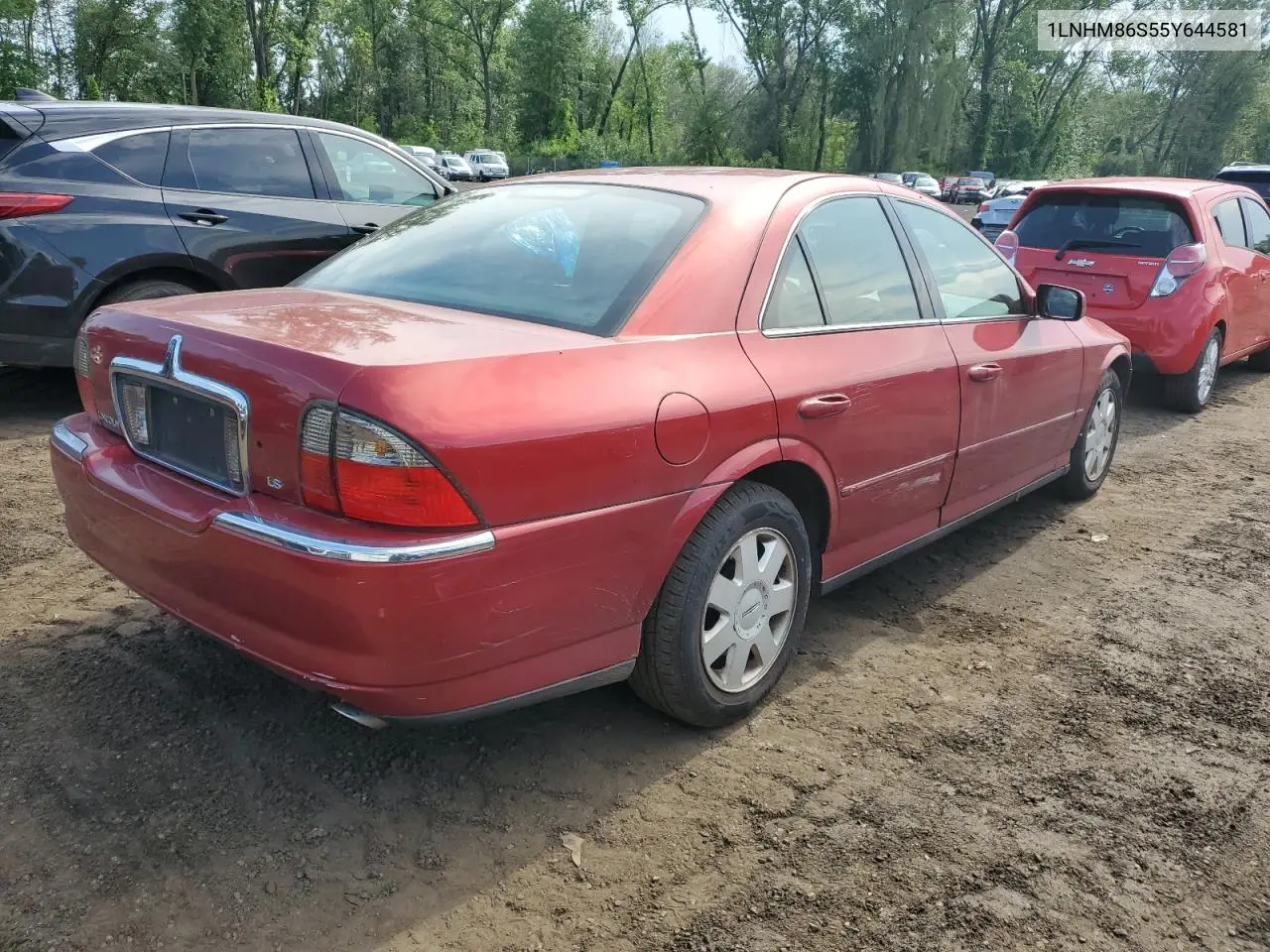 2005 Lincoln Ls VIN: 1LNHM86S55Y644581 Lot: 60934215