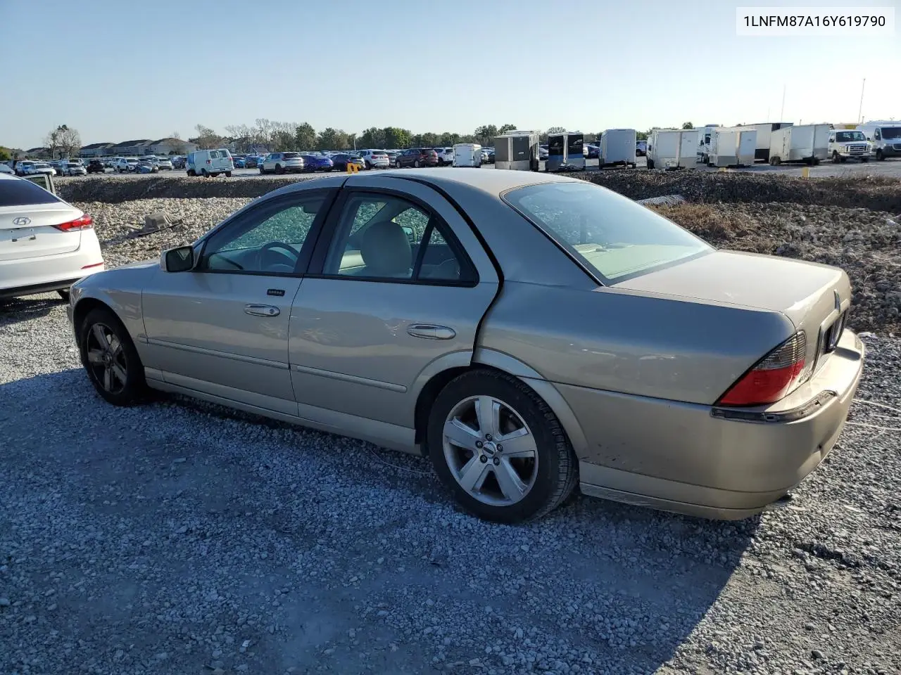 2006 Lincoln Ls VIN: 1LNFM87A16Y619790 Lot: 47764985