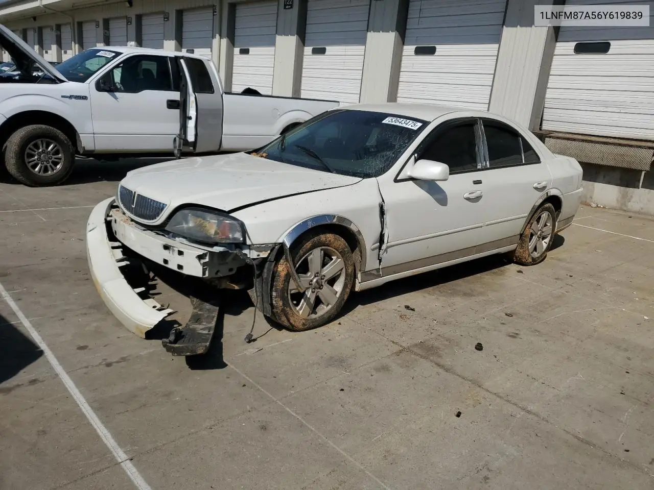 2006 Lincoln Ls VIN: 1LNFM87A56Y619839 Lot: 53643475