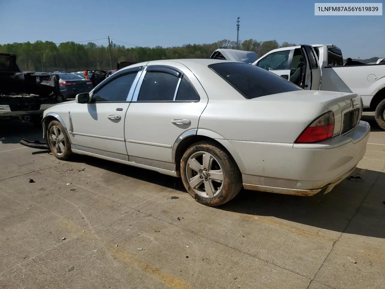 2006 Lincoln Ls VIN: 1LNFM87A56Y619839 Lot: 53643475