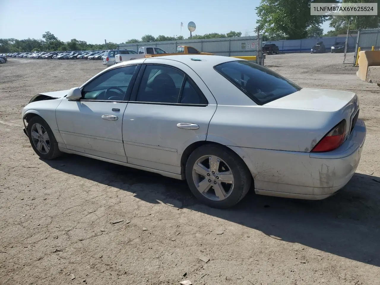 2006 Lincoln Ls VIN: 1LNFM87AX6Y625524 Lot: 55888665