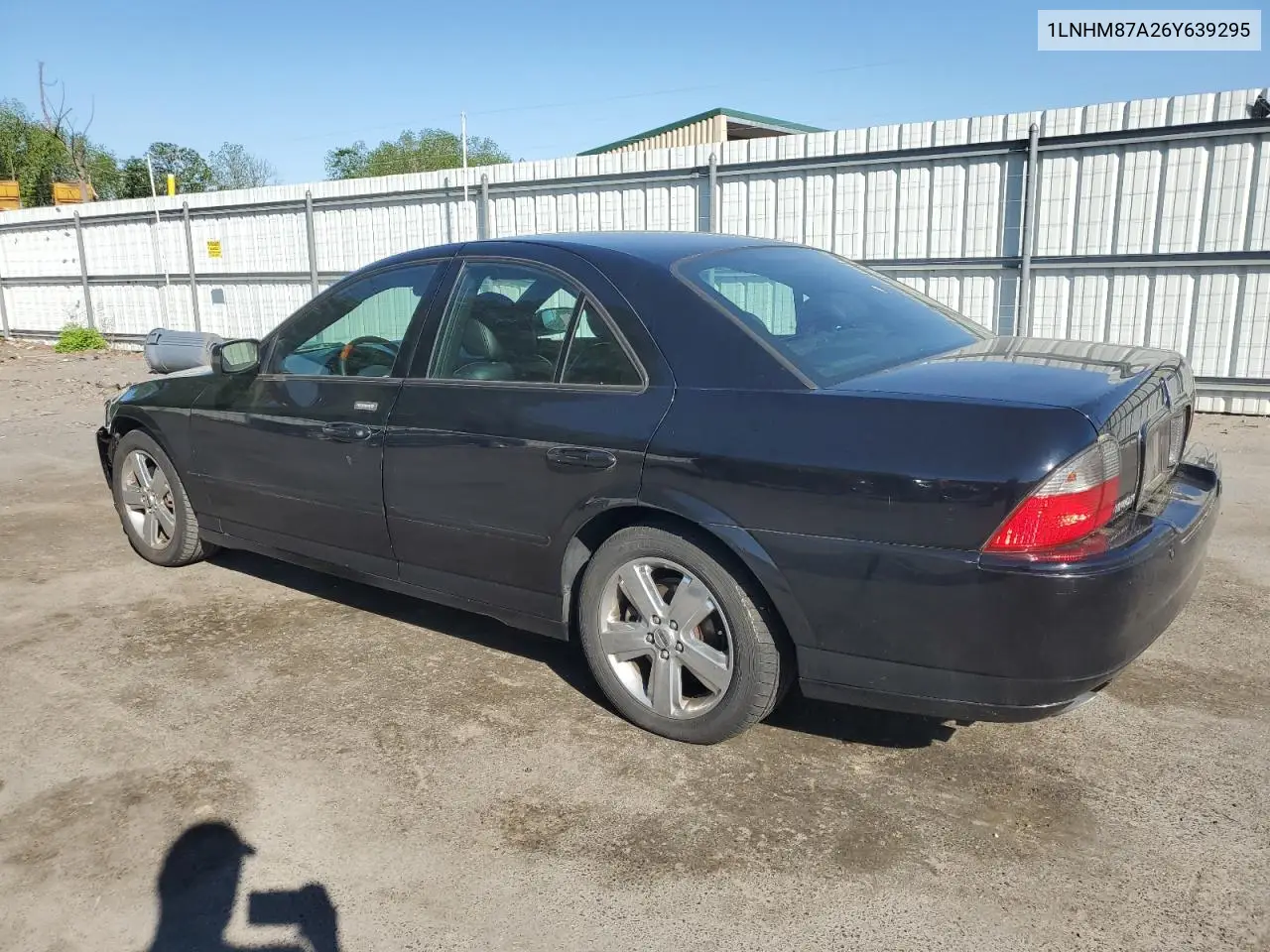 2006 Lincoln Ls VIN: 1LNHM87A26Y639295 Lot: 56240245