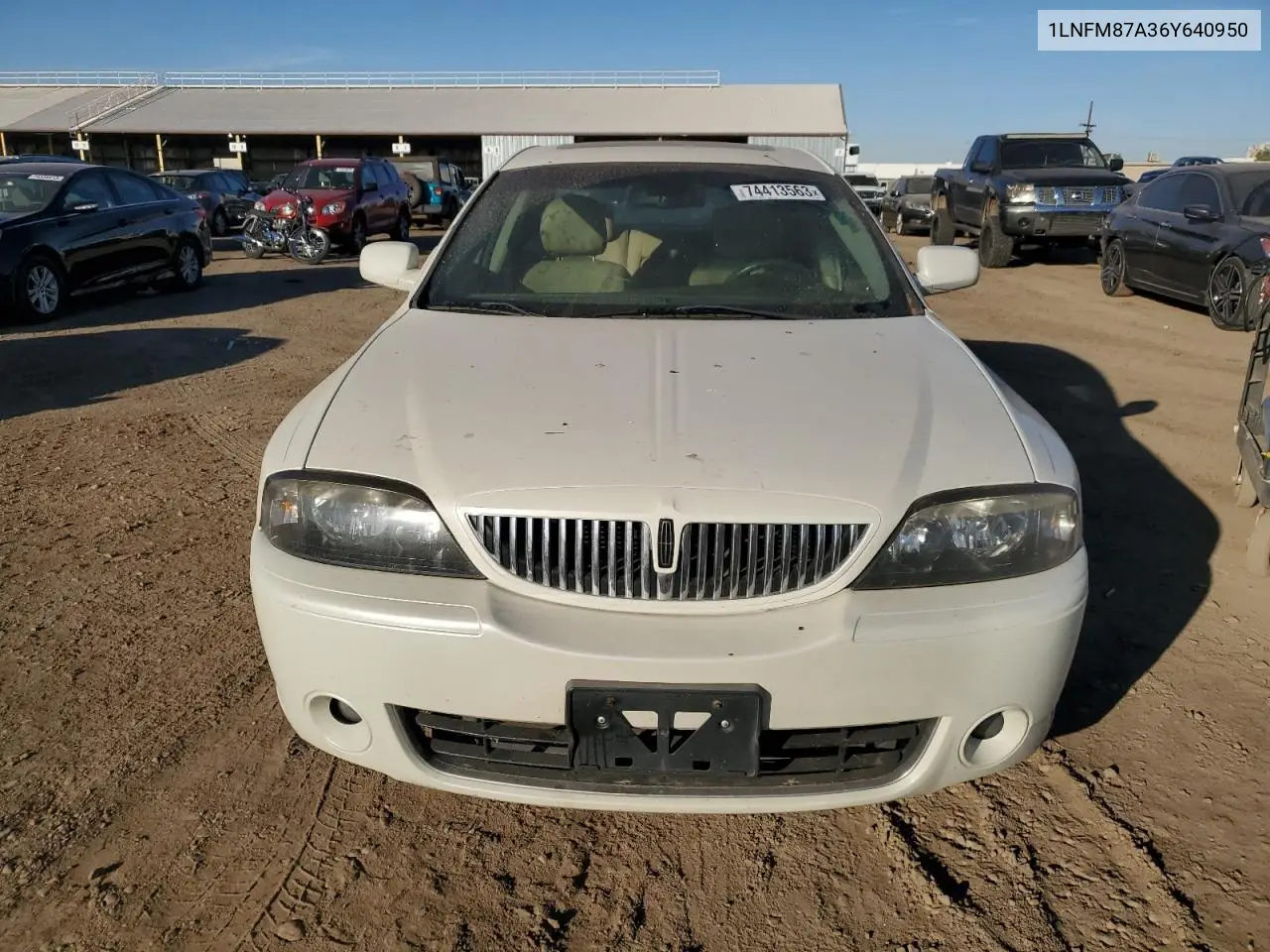 2006 Lincoln Ls VIN: 1LNFM87A36Y640950 Lot: 56752845