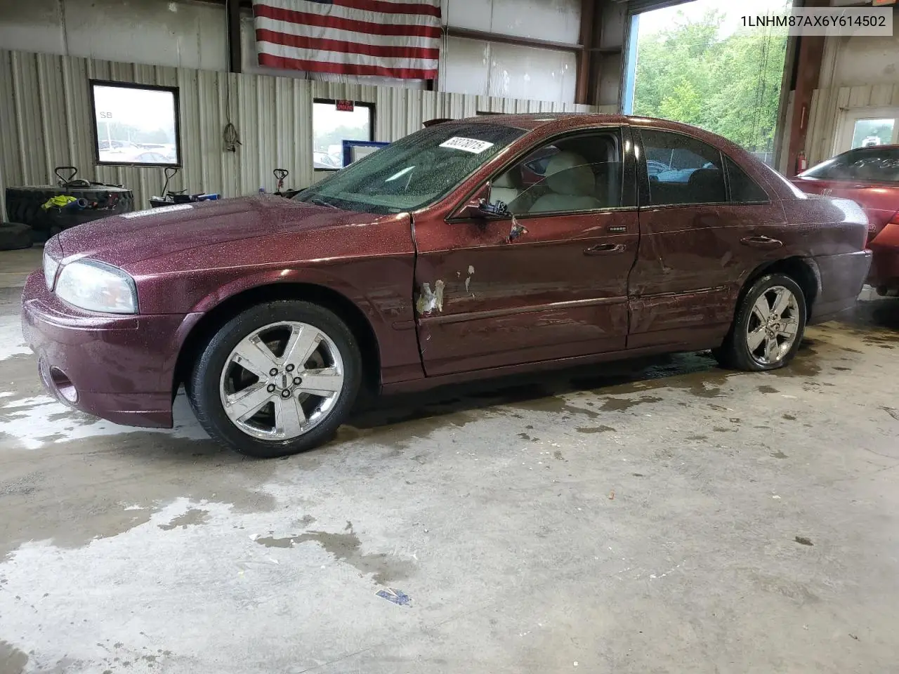 2006 Lincoln Ls VIN: 1LNHM87AX6Y614502 Lot: 58378015