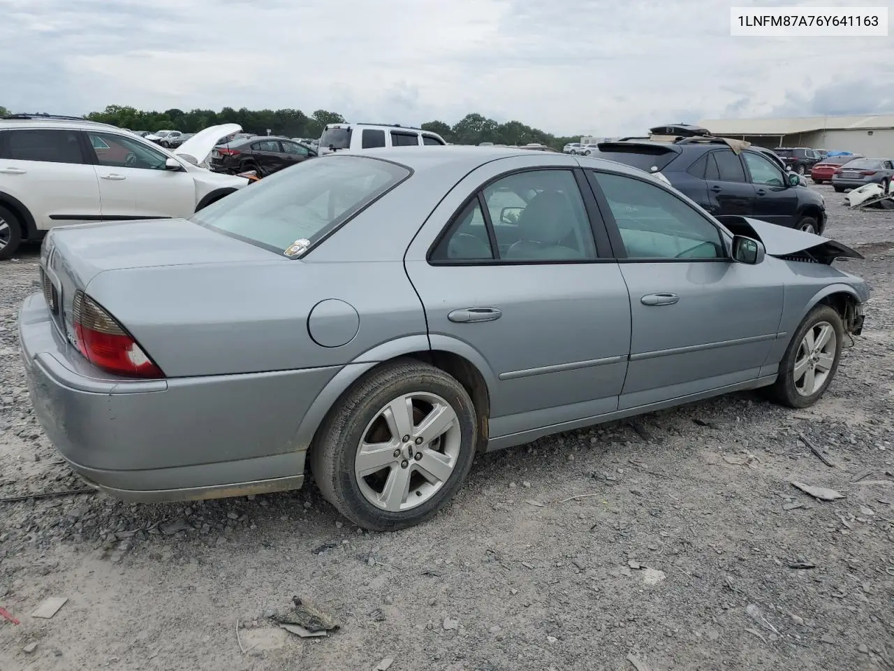 2006 Lincoln Ls VIN: 1LNFM87A76Y641163 Lot: 59895775