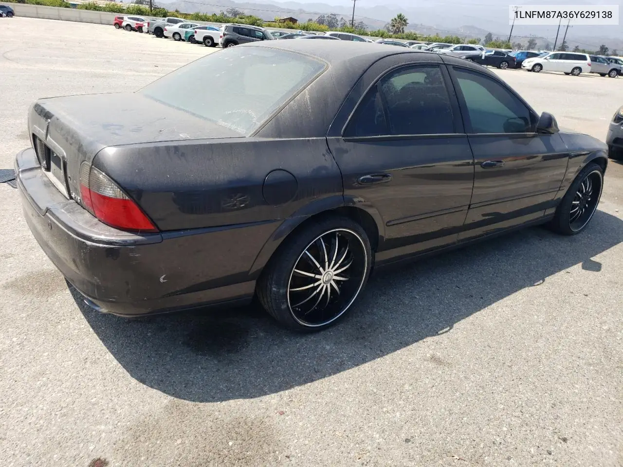 2006 Lincoln Ls VIN: 1LNFM87A36Y629138 Lot: 62052895