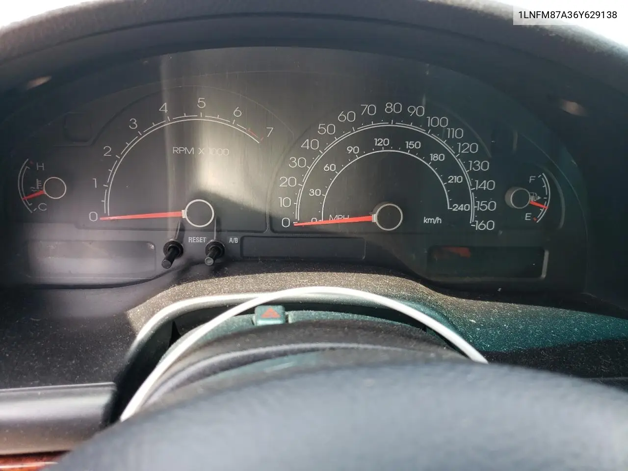2006 Lincoln Ls VIN: 1LNFM87A36Y629138 Lot: 62052895