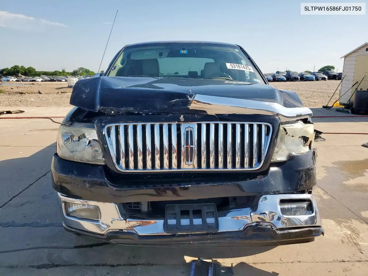 2006 Lincoln Mark Lt VIN: 5LTPW16586FJ01750 Lot: 53181425
