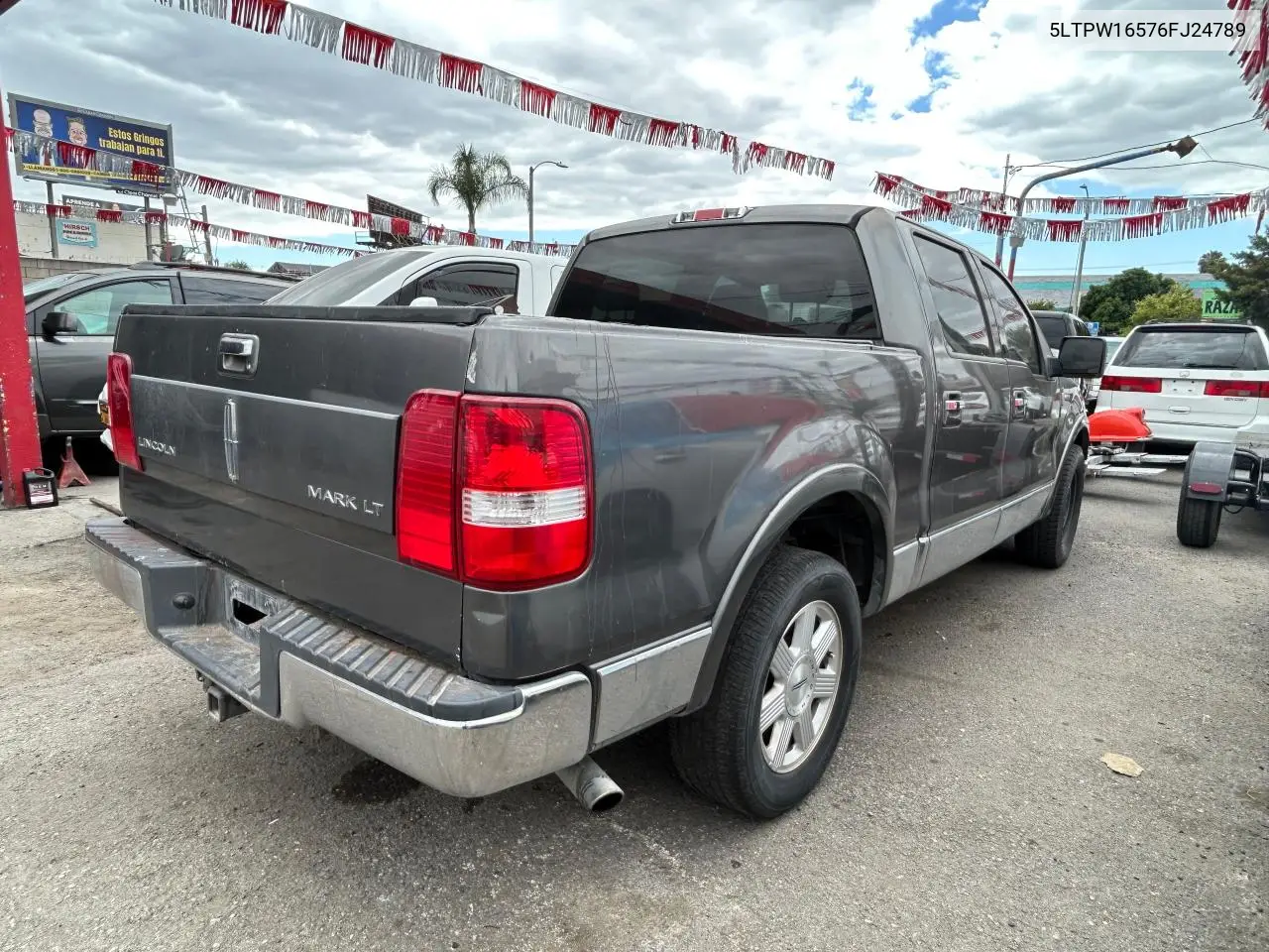 2006 Lincoln Mark Lt VIN: 5LTPW16576FJ24789 Lot: 53742025