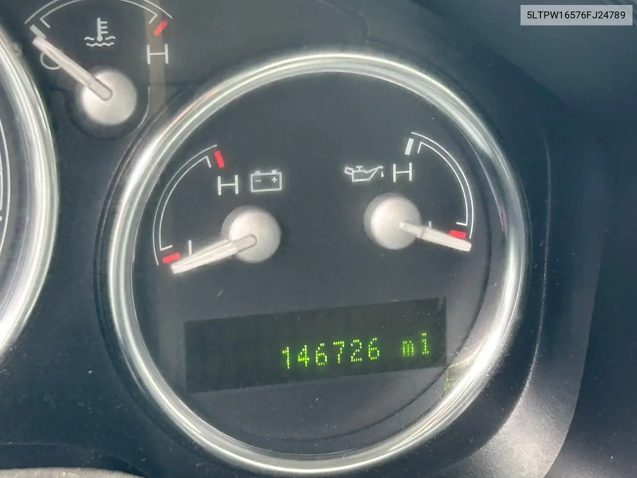 2006 Lincoln Mark Lt VIN: 5LTPW16576FJ24789 Lot: 53742025