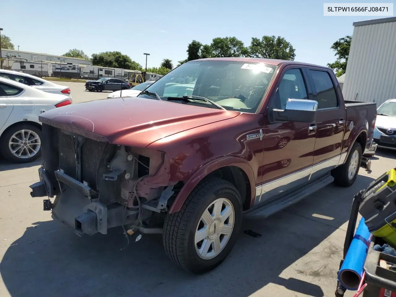 2006 Lincoln Mark Lt VIN: 5LTPW16566FJ08471 Lot: 54411085