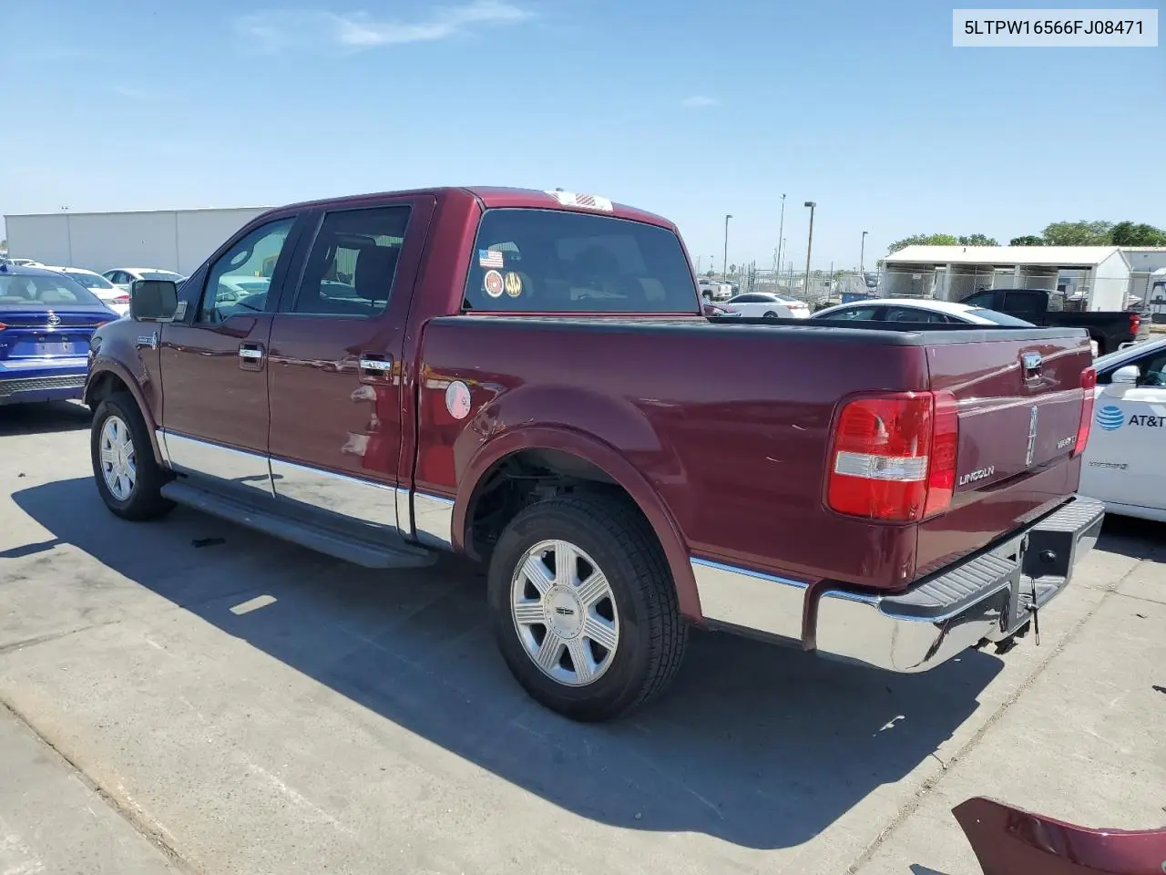 2006 Lincoln Mark Lt VIN: 5LTPW16566FJ08471 Lot: 54411085