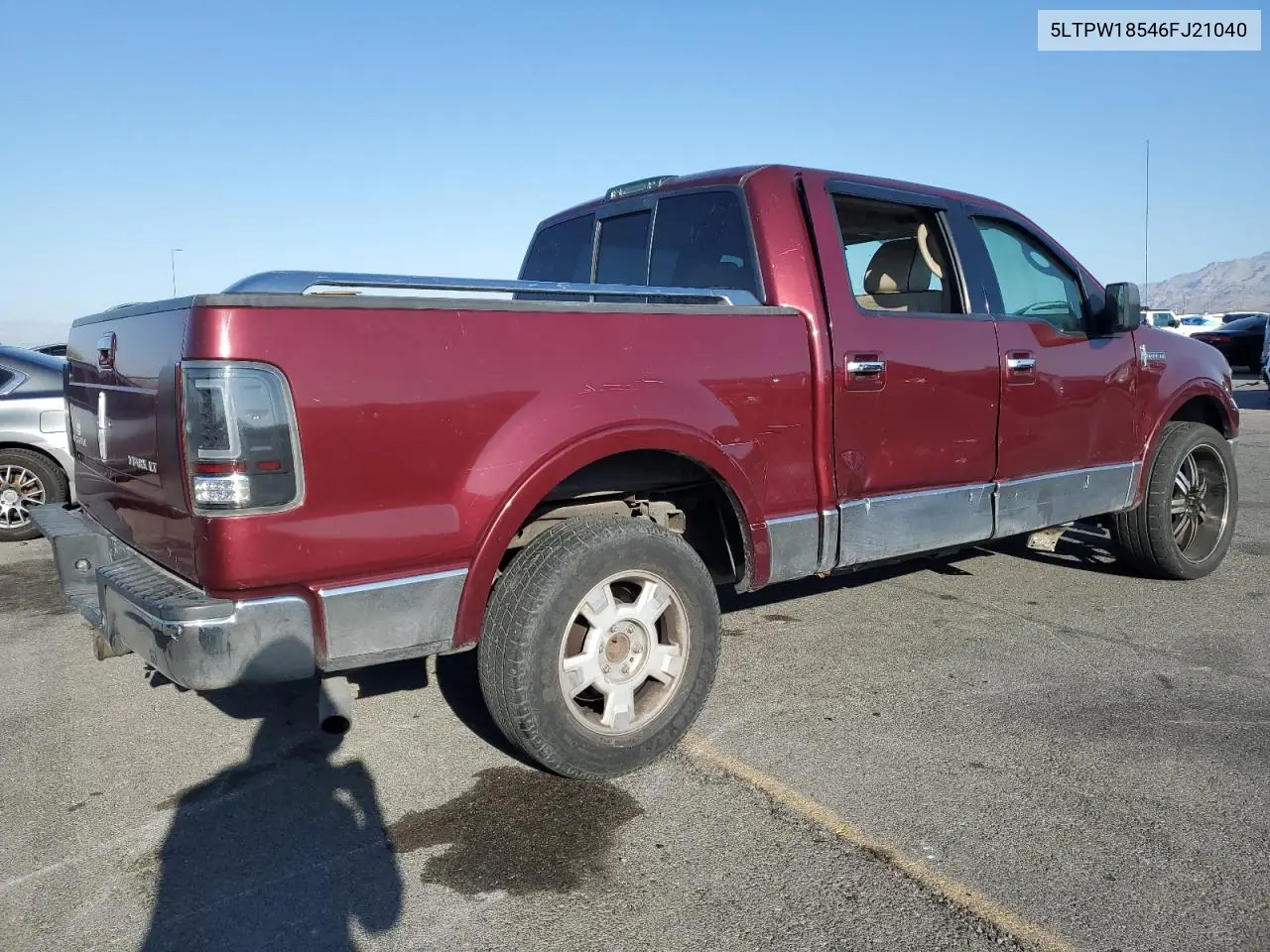 2006 Lincoln Mark Lt VIN: 5LTPW18546FJ21040 Lot: 60074145