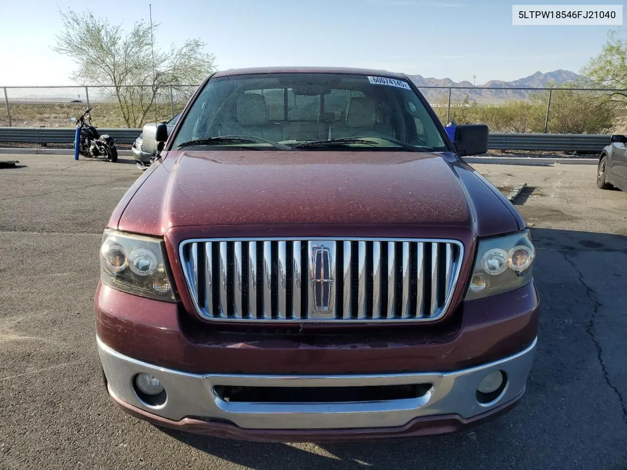 2006 Lincoln Mark Lt VIN: 5LTPW18546FJ21040 Lot: 60074145