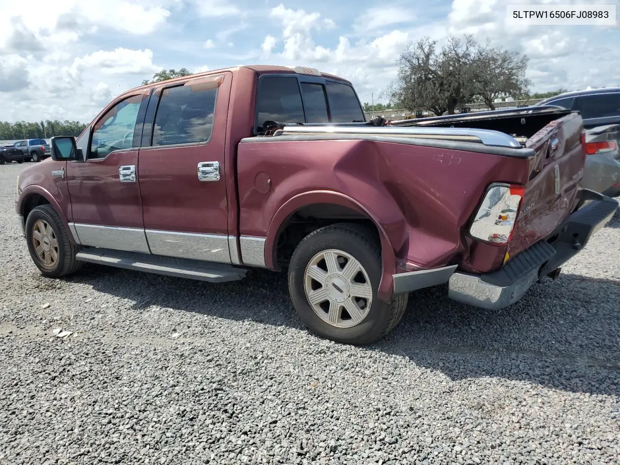2006 Lincoln Mark Lt VIN: 5LTPW16506FJ08983 Lot: 61616435