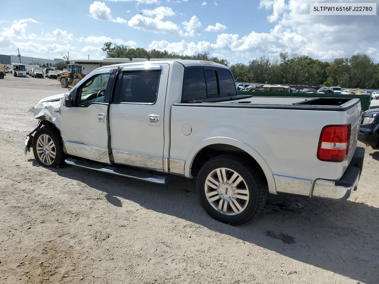2006 Lincoln Mark Lt VIN: 5LTPW16516FJ22780 Lot: 77543524