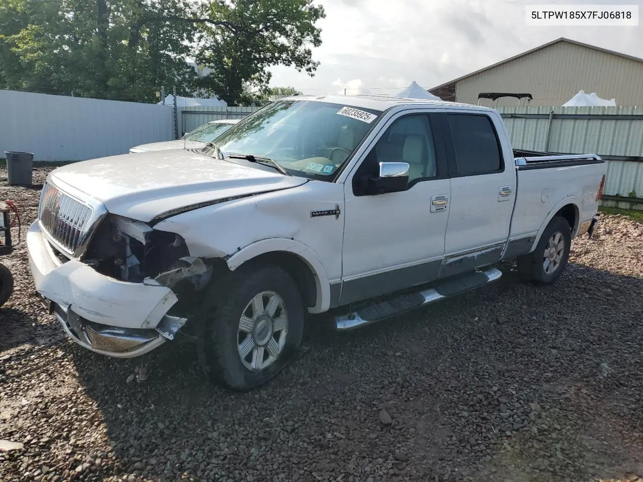 2007 Lincoln Mark Lt VIN: 5LTPW185X7FJ06818 Lot: 60235925