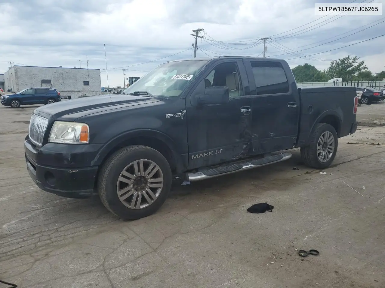2007 Lincoln Mark Lt VIN: 5LTPW18567FJ06265 Lot: 61411745