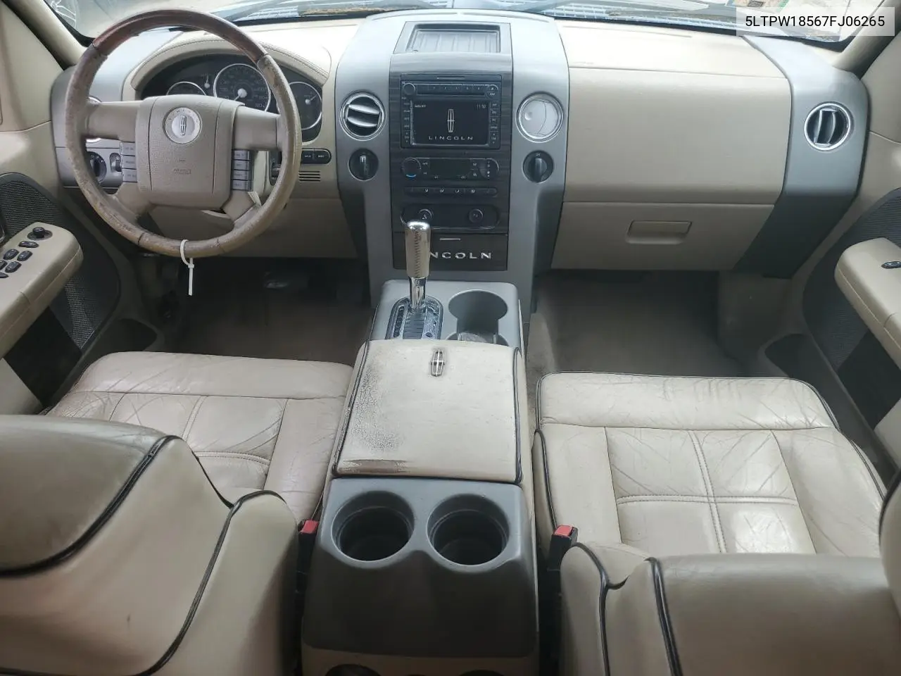 2007 Lincoln Mark Lt VIN: 5LTPW18567FJ06265 Lot: 61411745