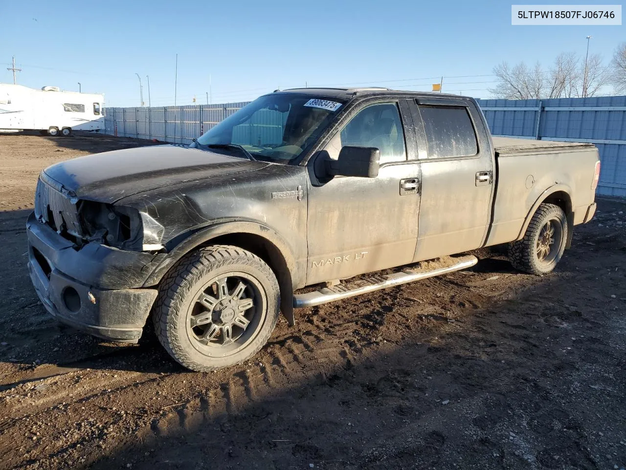 2007 Lincoln Mark Lt VIN: 5LTPW18507FJ06746 Lot: 89063475