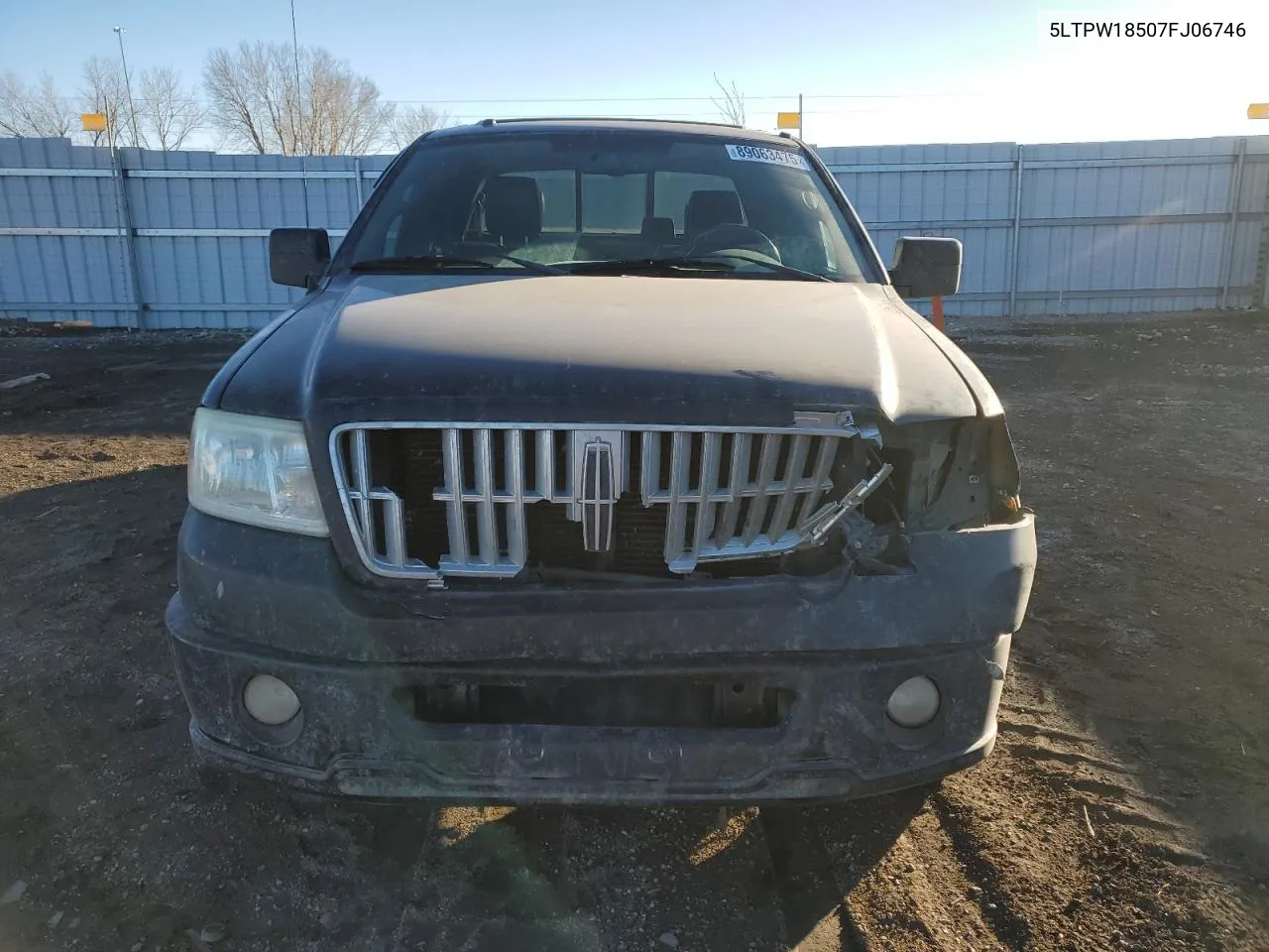 2007 Lincoln Mark Lt VIN: 5LTPW18507FJ06746 Lot: 89063475
