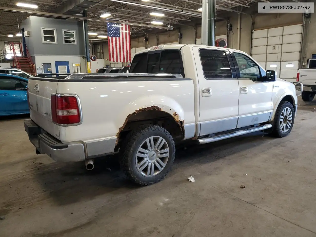 2008 Lincoln Mark Lt VIN: 5LTPW18578FJ02792 Lot: 50432265