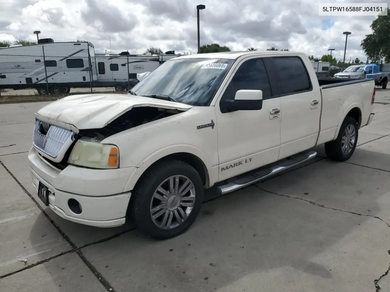 2008 Lincoln Mark Lt VIN: 5LTPW16588FJ04151 Lot: 55656065