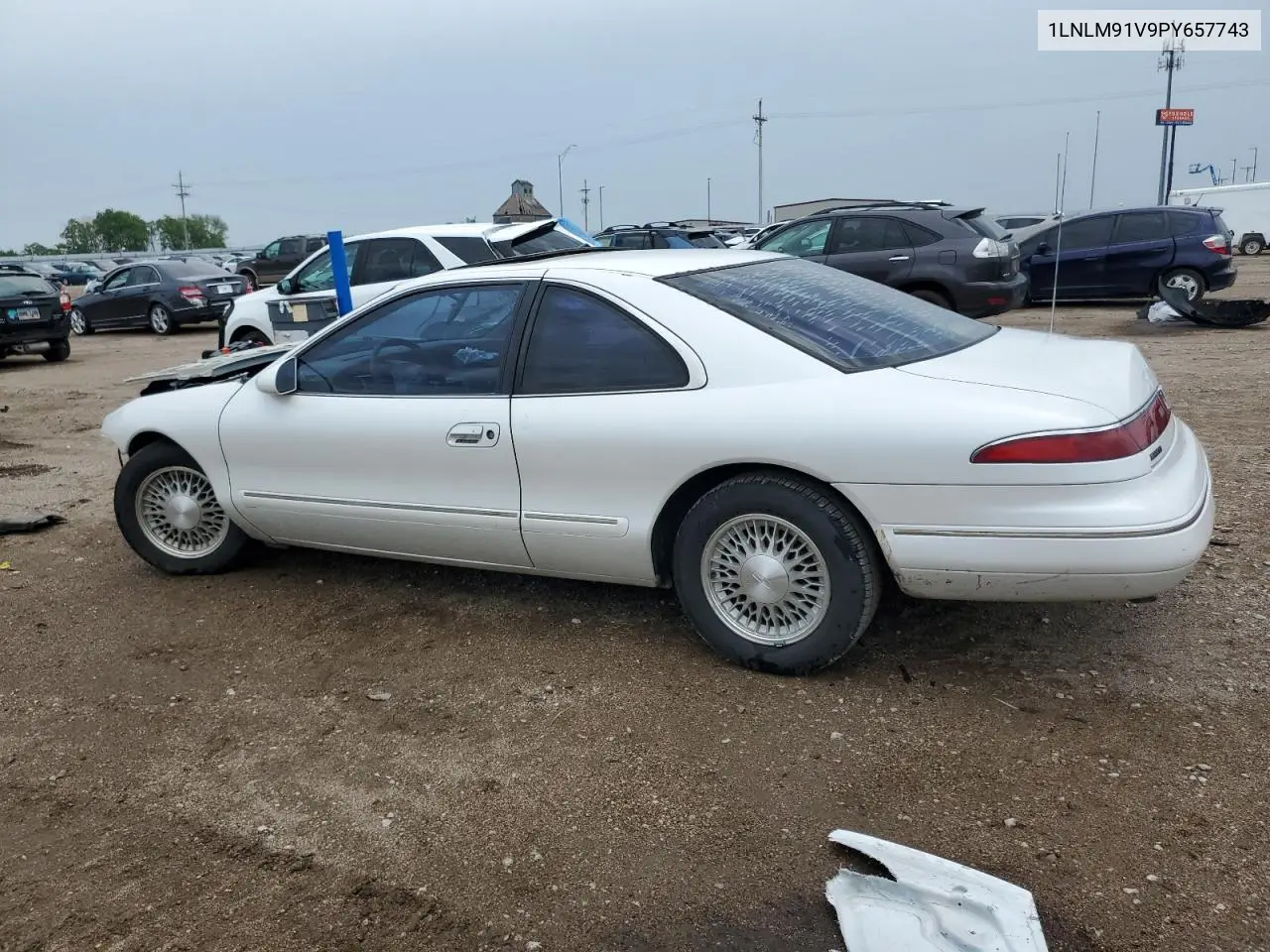 1993 Lincoln Mark Viii VIN: 1LNLM91V9PY657743 Lot: 61233595