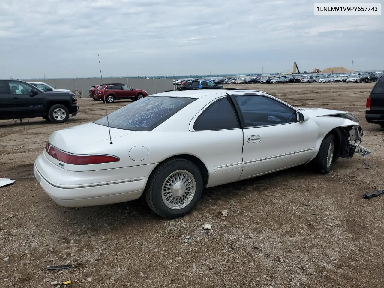 1993 Lincoln Mark Viii VIN: 1LNLM91V9PY657743 Lot: 61233595