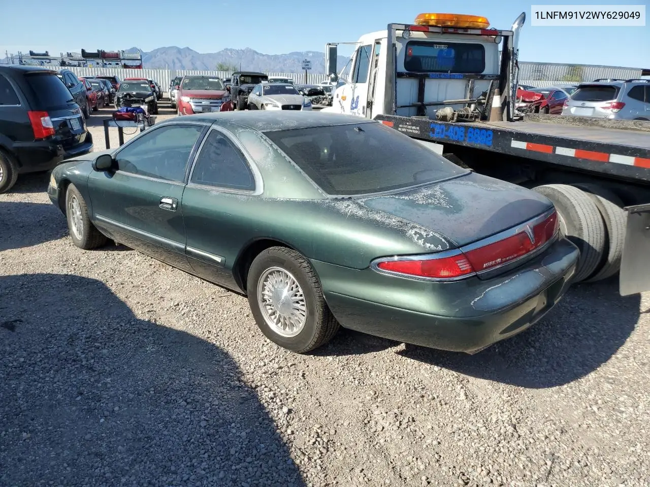 1995 Lincoln Mark Viii VIN: 1LNFM91V2WY629049 Lot: 47287495