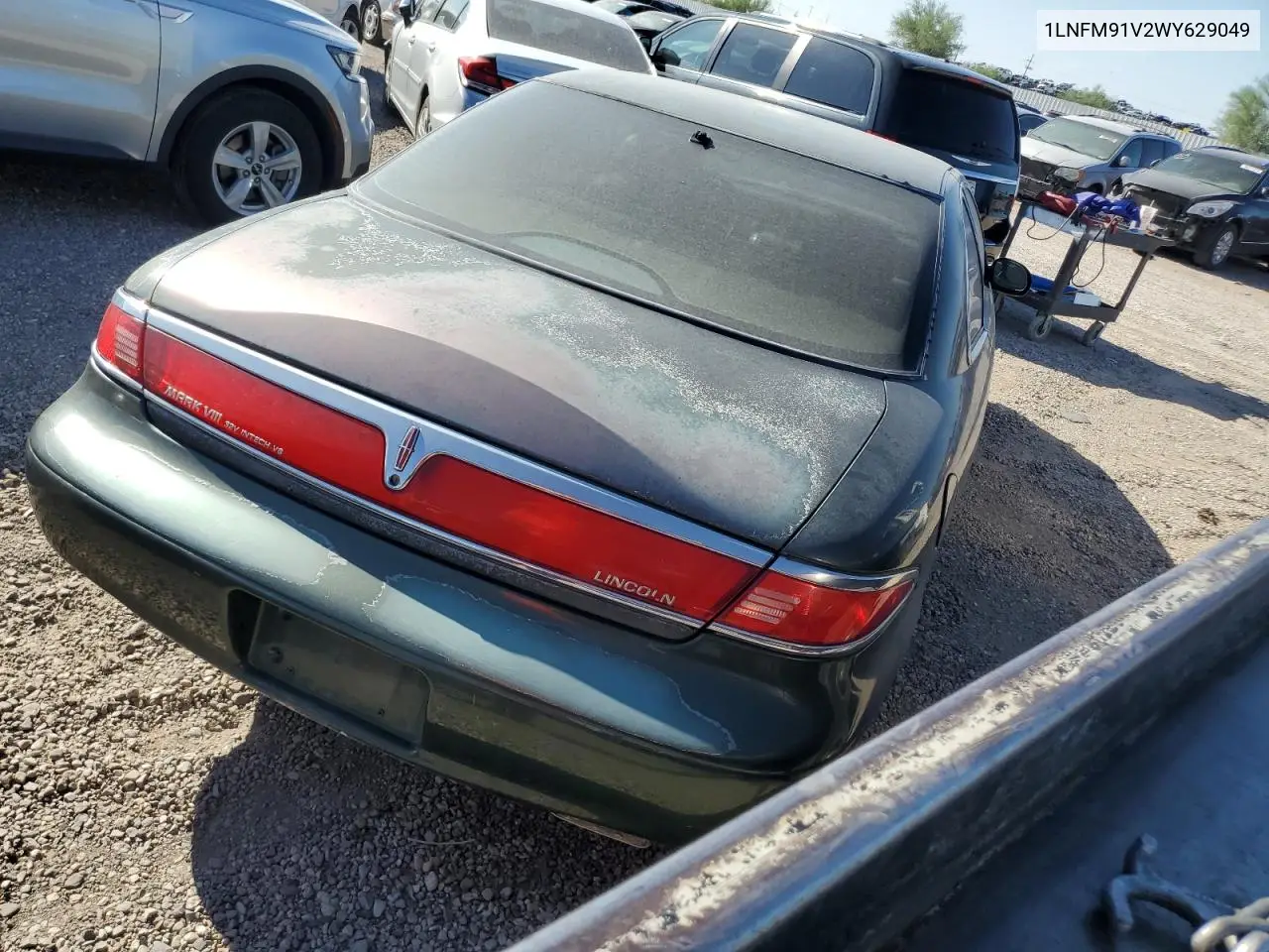 1995 Lincoln Mark Viii VIN: 1LNFM91V2WY629049 Lot: 47287495