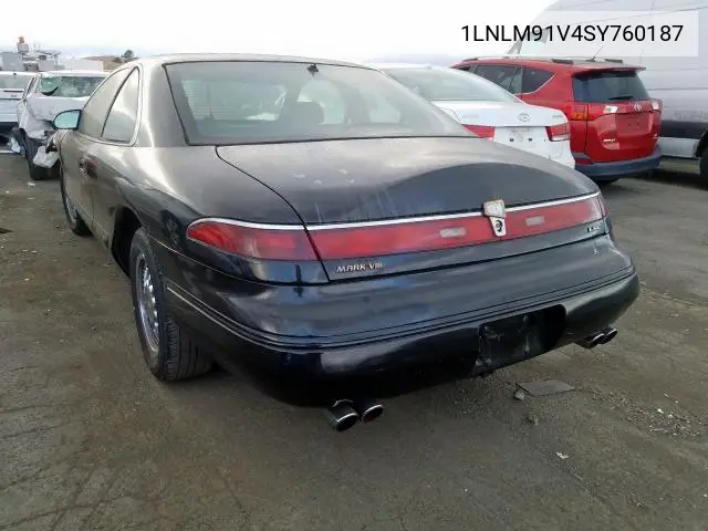 1995 Lincoln Mark Viii Base VIN: 1LNLM91V4SY760187 Lot: 51608165