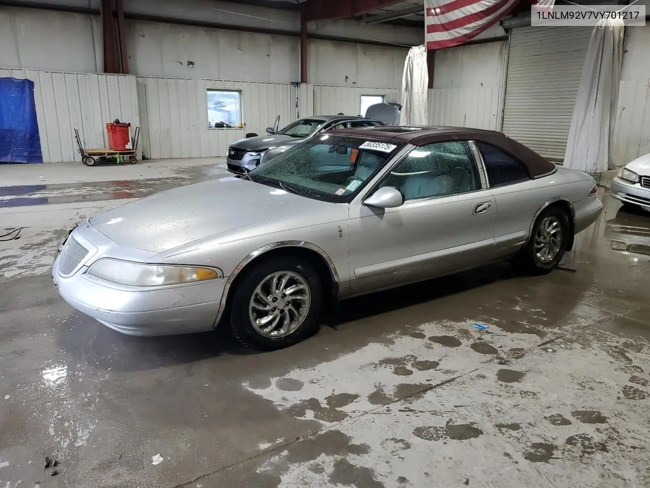 1997 Lincoln Mark Viii Lsc VIN: 1LNLM92V7VY701217 Lot: 56335175