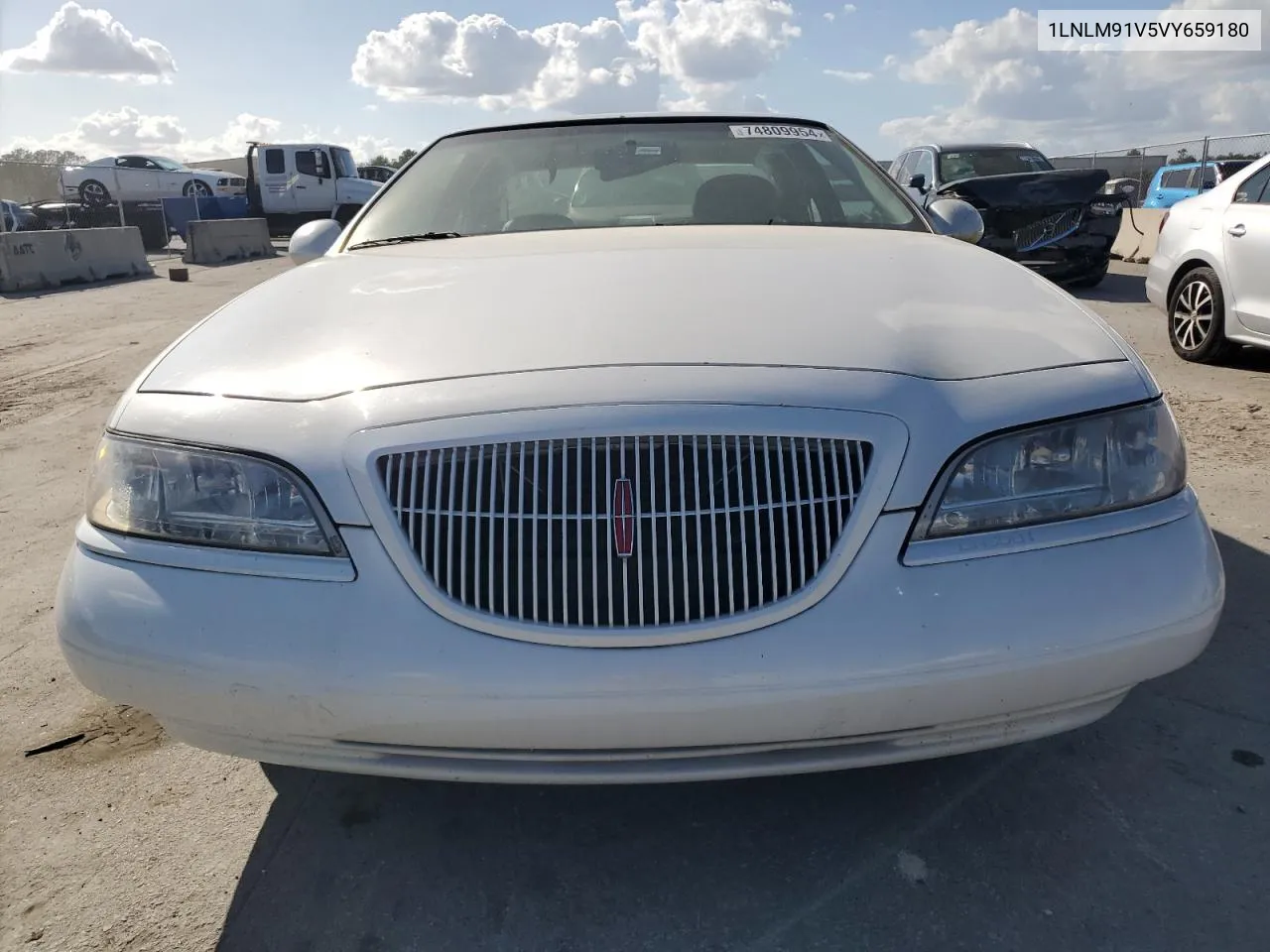 1997 Lincoln Mark Viii VIN: 1LNLM91V5VY659180 Lot: 74809954